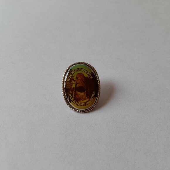 Vintage Souvenir Pin Rock City Park Olean New York USA Travel Gift - Picture 7 of 9